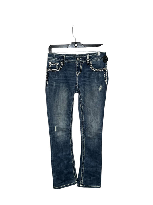 Jeans Boot Cut By Miss Me In Blue Denim, Size: 0