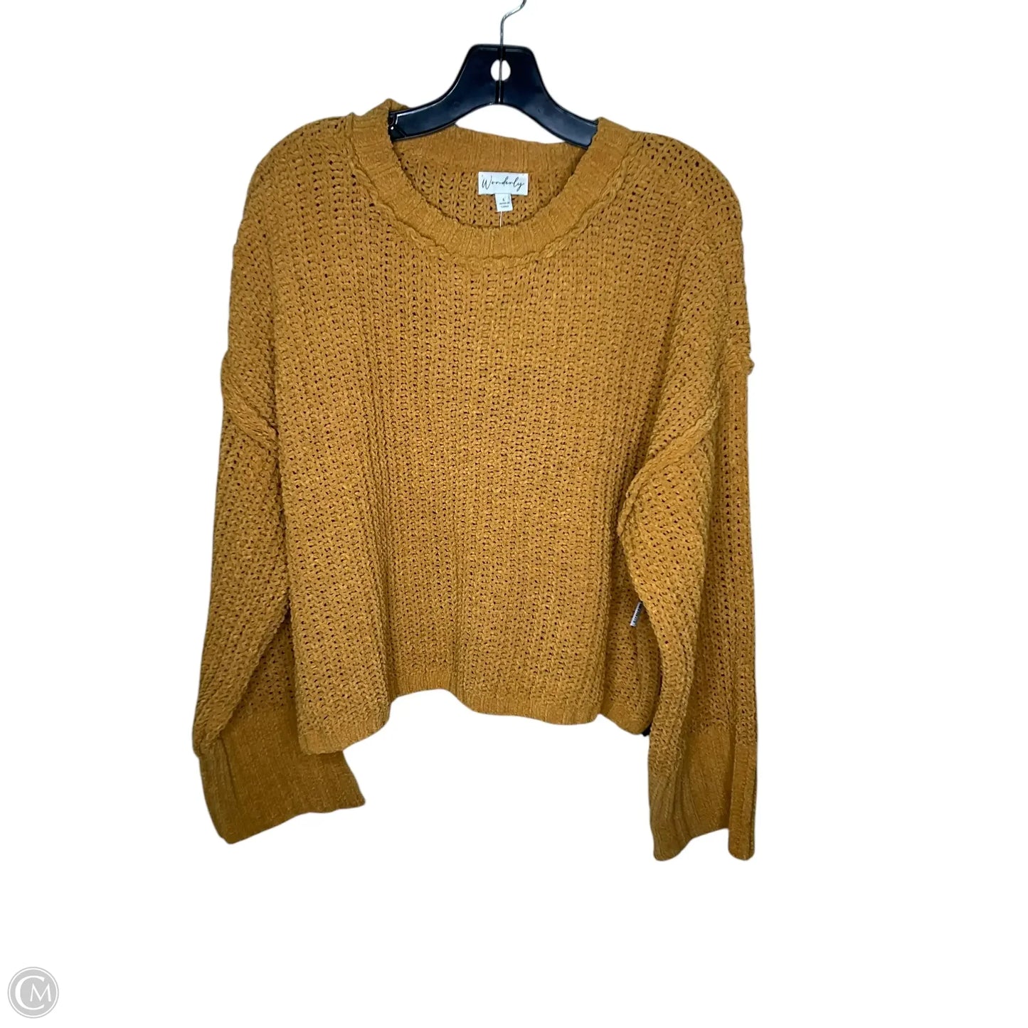 Sweater By Wonderly In Yellow, Size: L