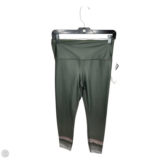 Athletic Leggings By Athleta In Green, Size: M