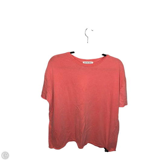 Top Short Sleeve By We The Free In Coral, Size: S