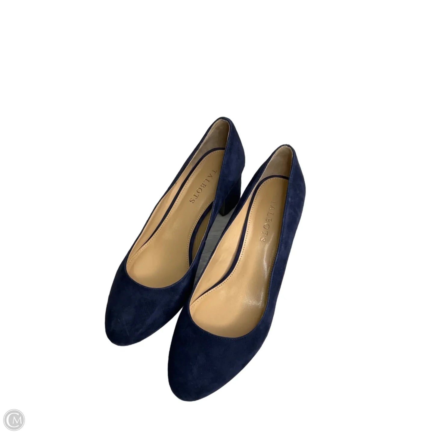 Shoes Heels Block By Talbots In Blue, Size: 7.5