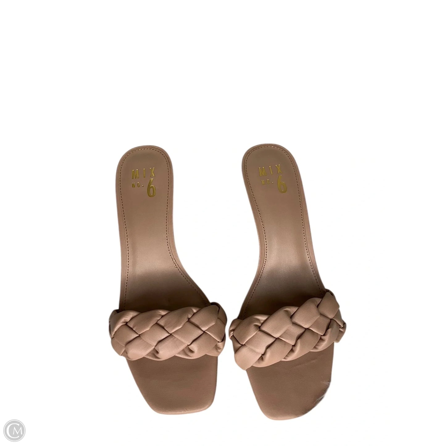 Shoes Heels Stiletto By Mix No 6 In Brown, Size: 8