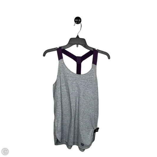 Athletic Tank Top By Clothes Mentor In Grey, Size: M