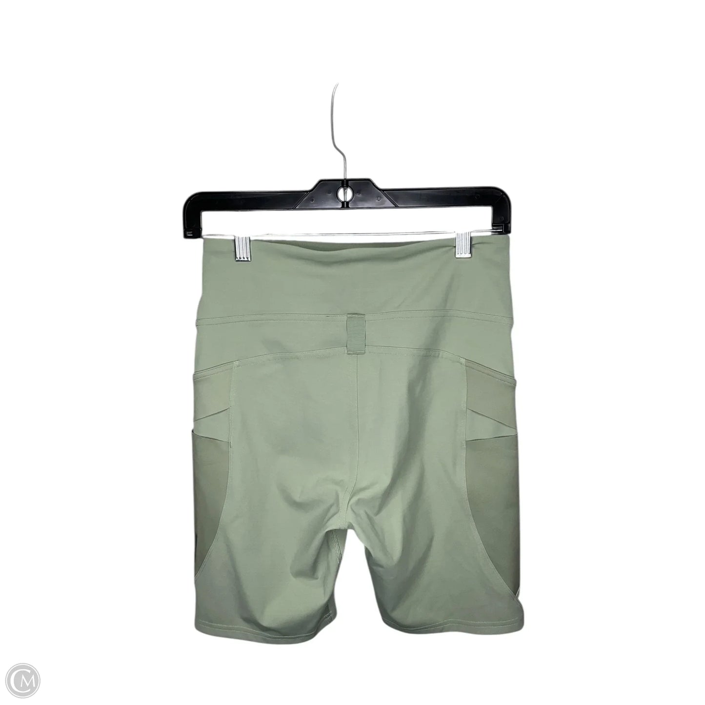 Athletic Shorts By Lululemon In Green, Size: 8