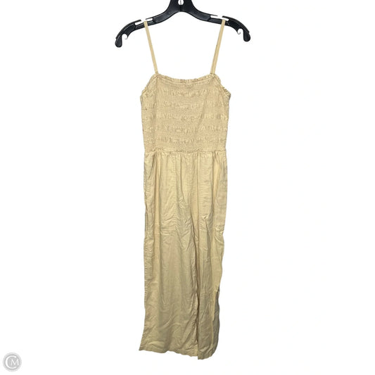 Jumpsuit By Universal Thread In Yellow, Size: S