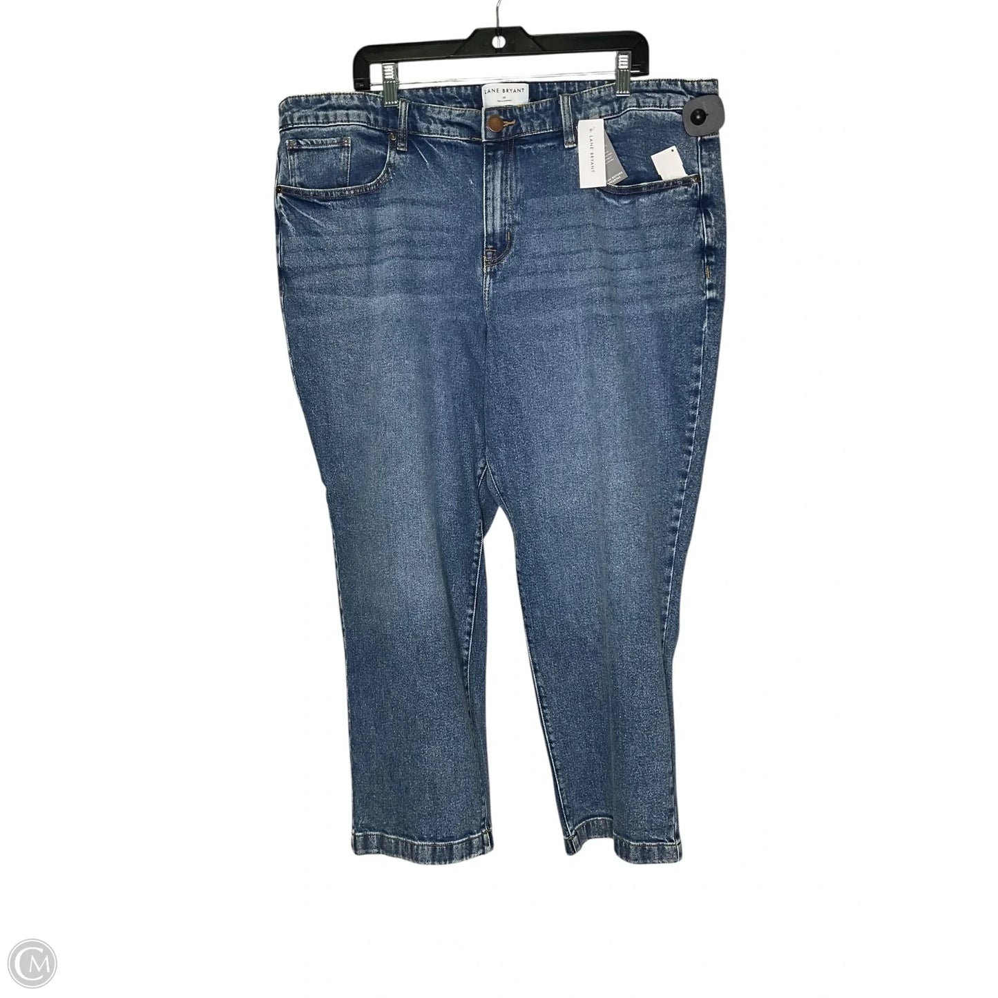 Jeans Straight By Lane Bryant In Blue Denim, Size: 20