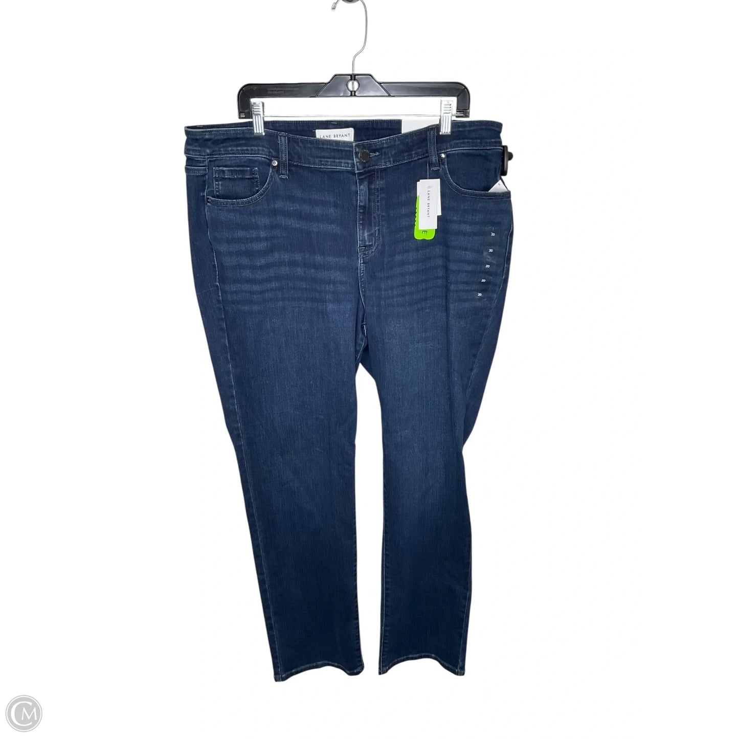 Jeans Straight By Lane Bryant In Blue Denim, Size: 20