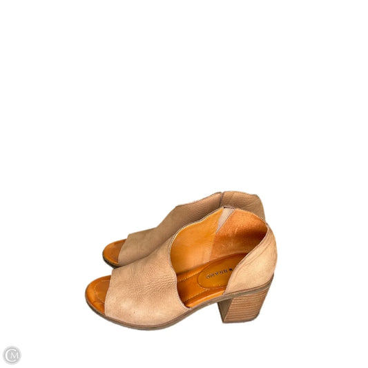 Shoes Heels Block By Lucky Brand In Brown, Size: 7