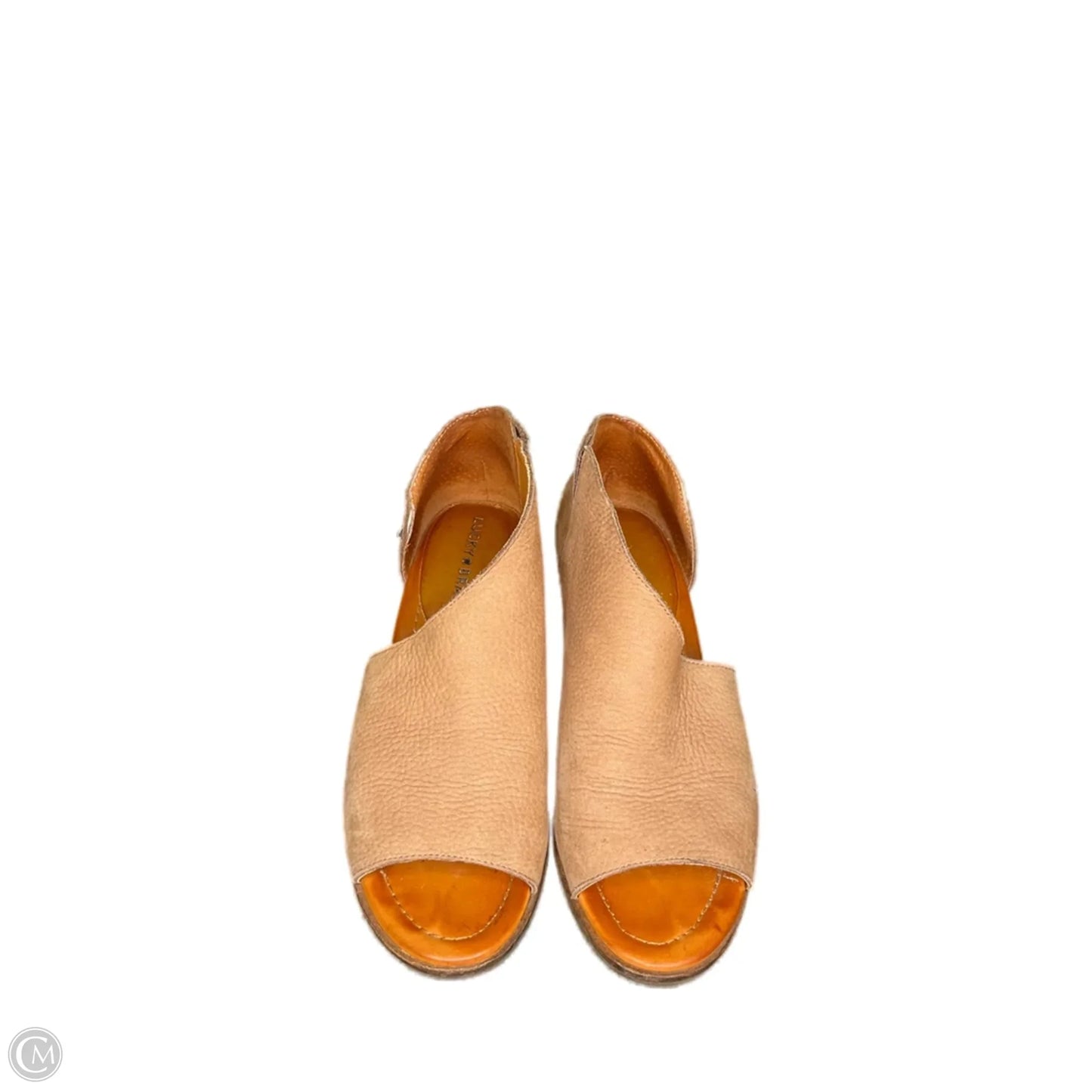 Shoes Heels Block By Lucky Brand In Brown, Size: 7