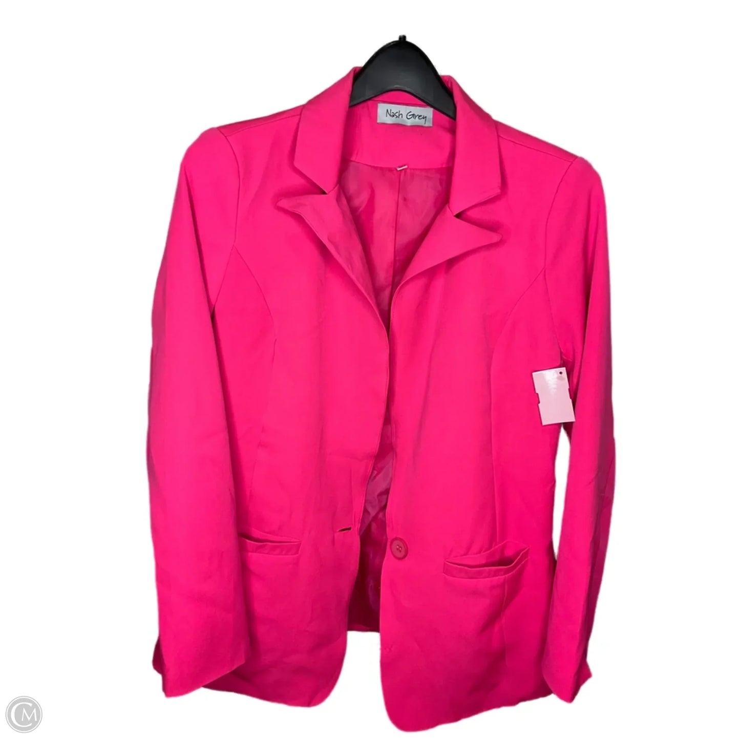 Blazer By Clothes Mentor In Pink, Size: M
