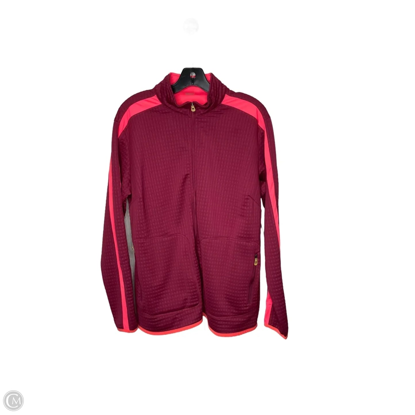 Athletic Jacket By Nike In Red, Size: Xl