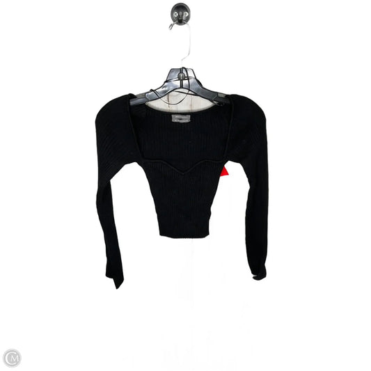 Top Long Sleeve Basic By Urban Outfitters In Black, Size: S