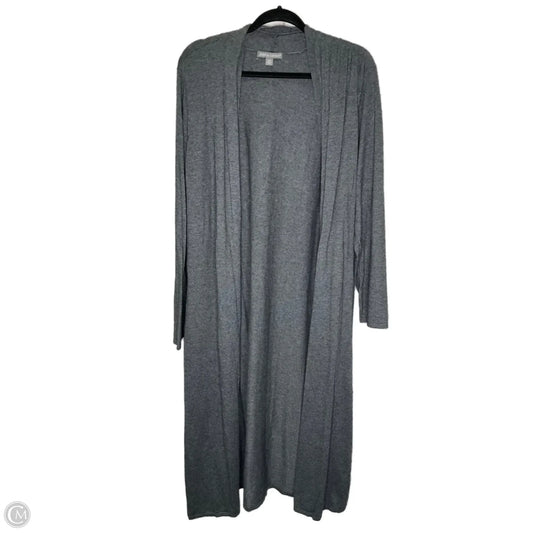 Cardigan By Jessica London In Grey, Size: 3x