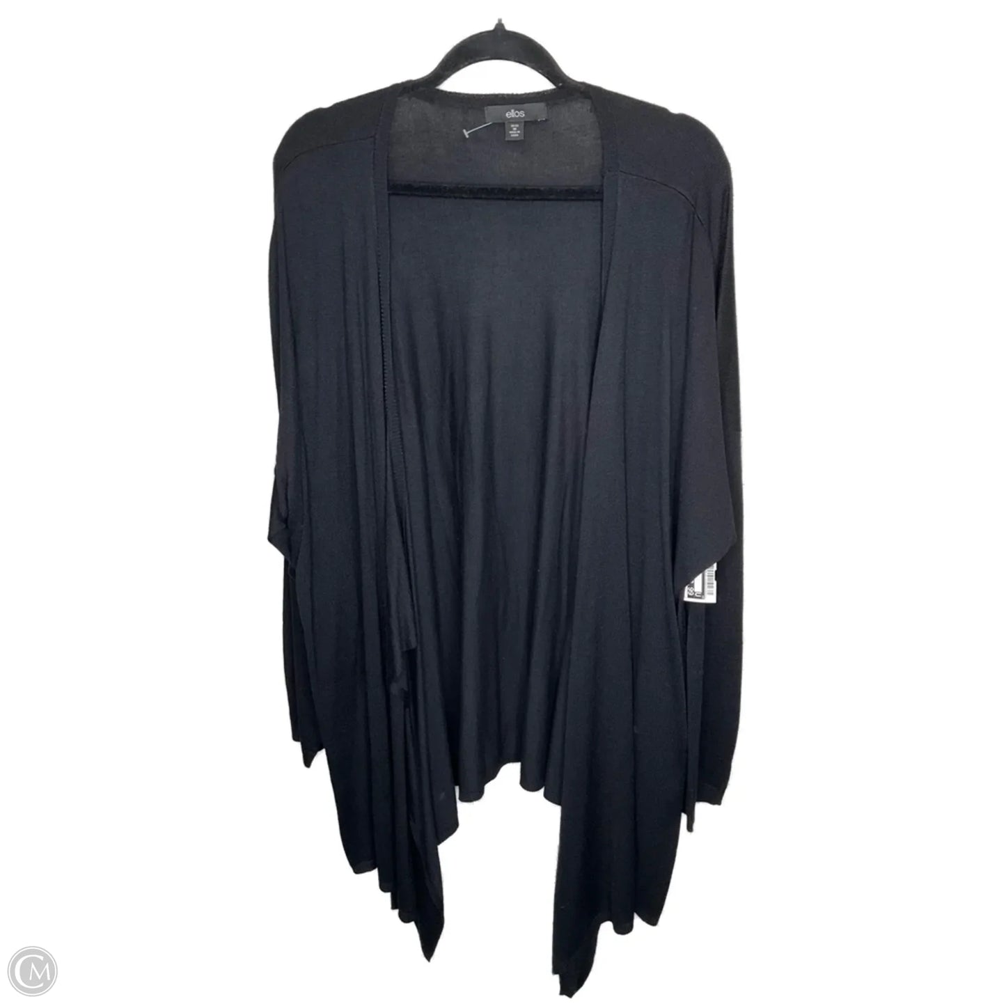 Cardigan By Ellos In Black, Size: 3x