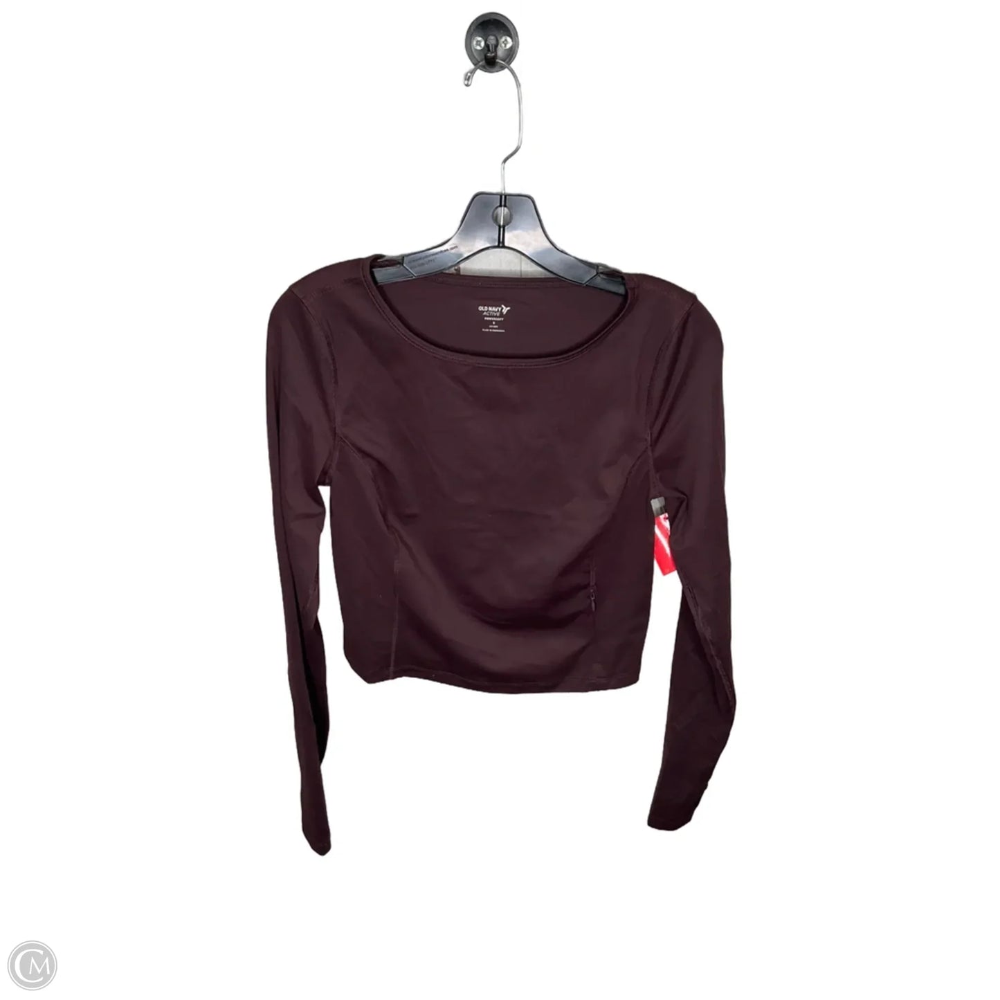 Athletic Top Long Sleeve Crewneck By Old Navy In Purple, Size: S