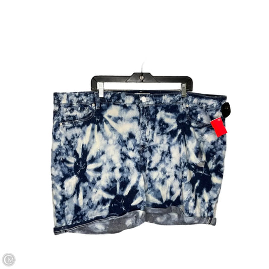 Shorts By Lane Bryant In Blue Denim, Size: 22