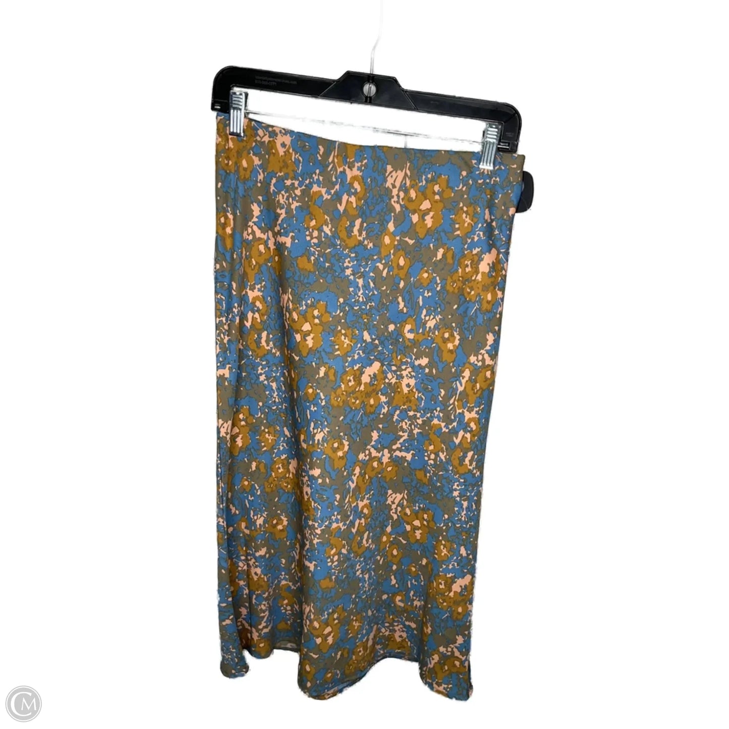 Skirt Midi By Prana In Blue & Brown, Size: 4