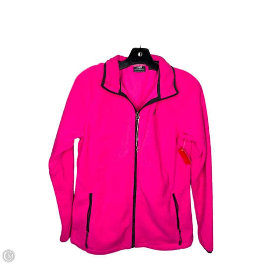 Athletic Jacket By New Balance In Pink, Size: M