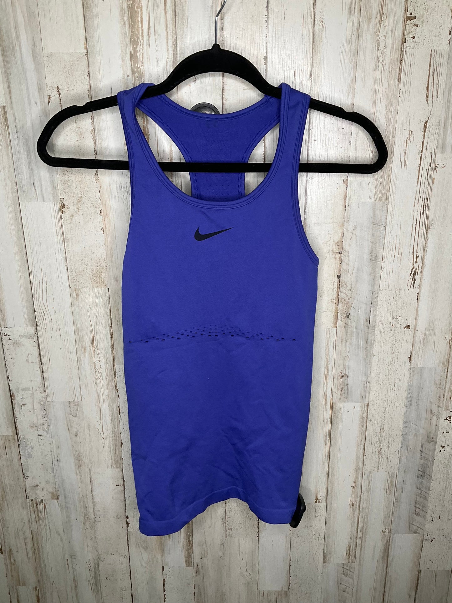 Athletic Tank Top By Nike In Blue, Size: Xs