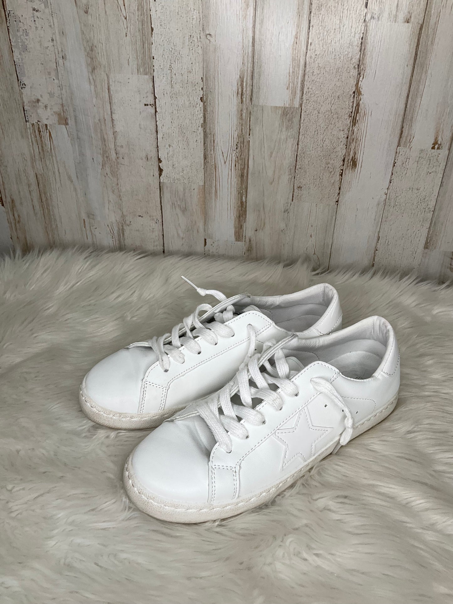 White Shoes Sneakers Vintage Havana, Size 8