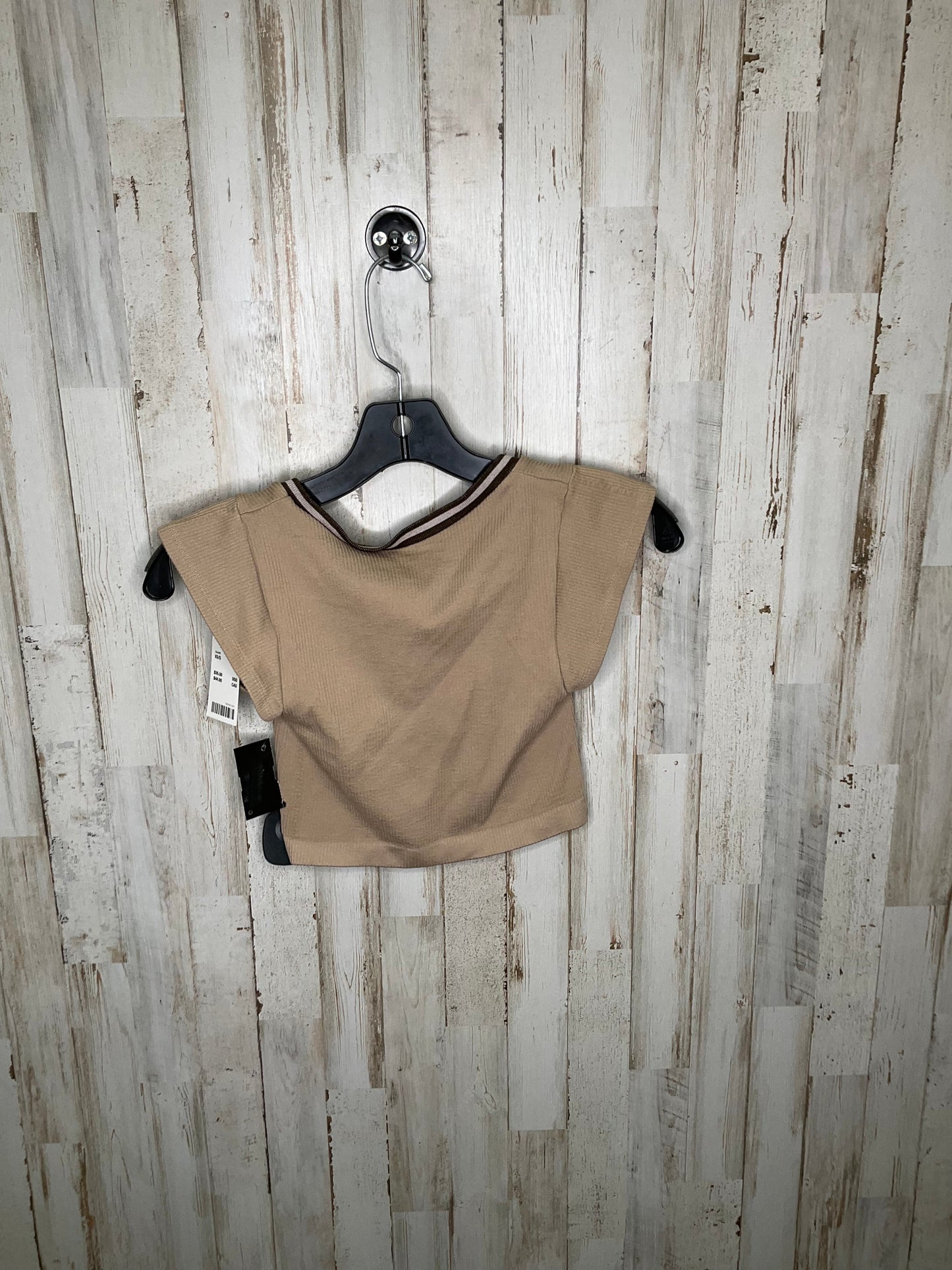 Brown Top Short Sleeve Urban Outfitters, Size Xs