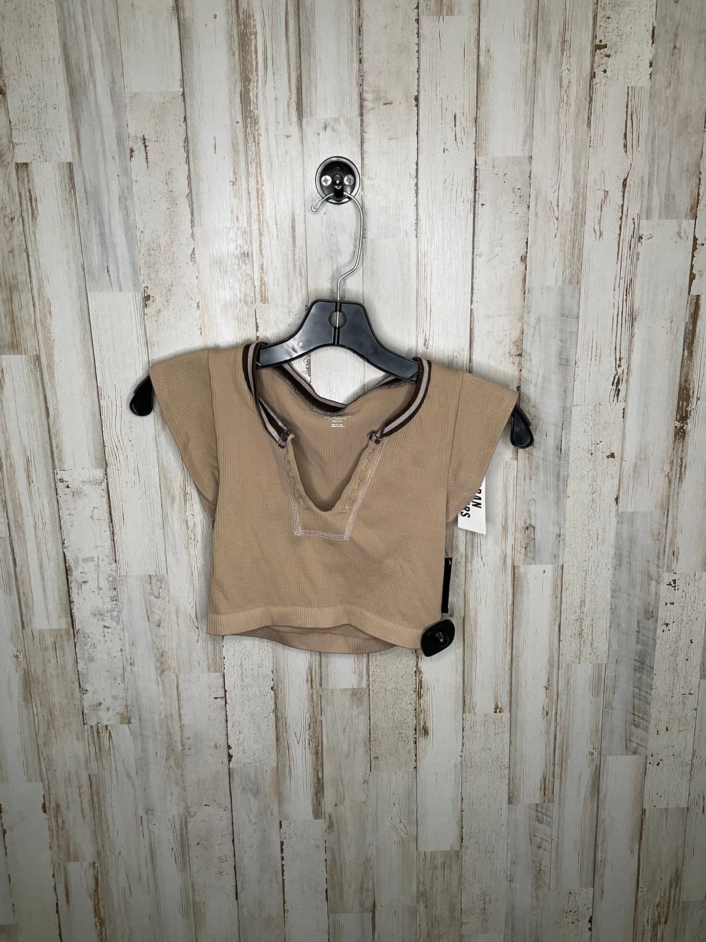 Brown Top Short Sleeve Urban Outfitters, Size Xs