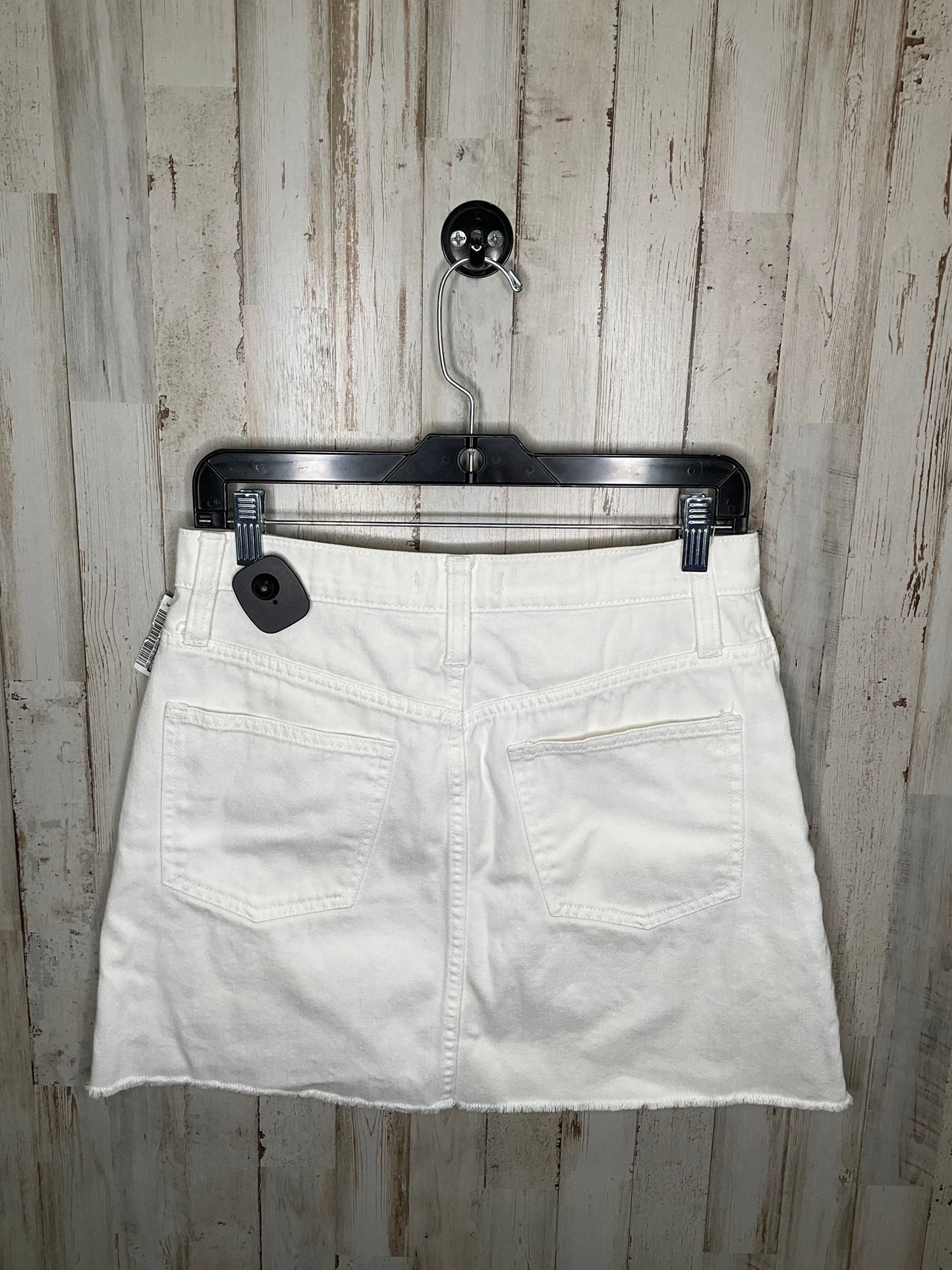 White Skirt Mini & Short Madewell, Size 4