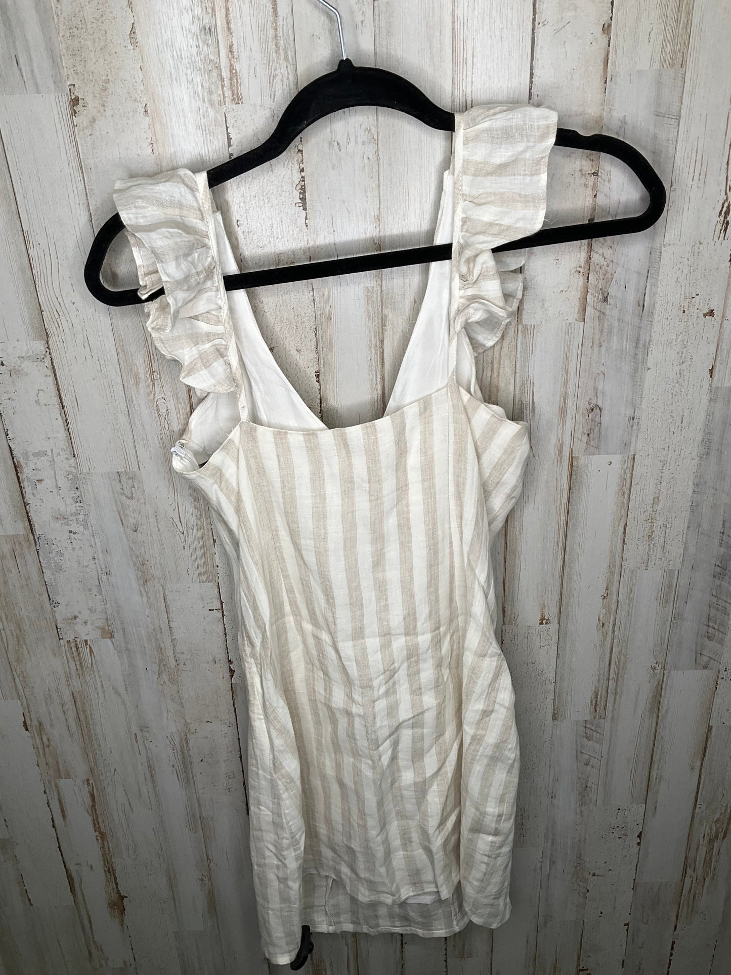 Striped Pattern Dress Casual Short Karlie, Size S