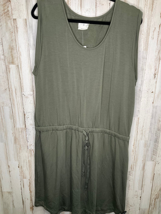 Green Dress Casual Short Lou And Grey, Size Xxl