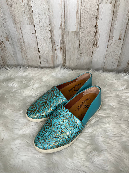 Blue Shoes Flats Patricia Nash, Size 7.5