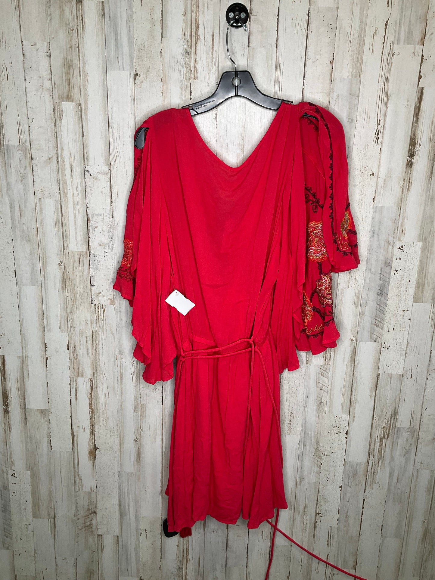 Red Dress Casual Short Free People, Size L