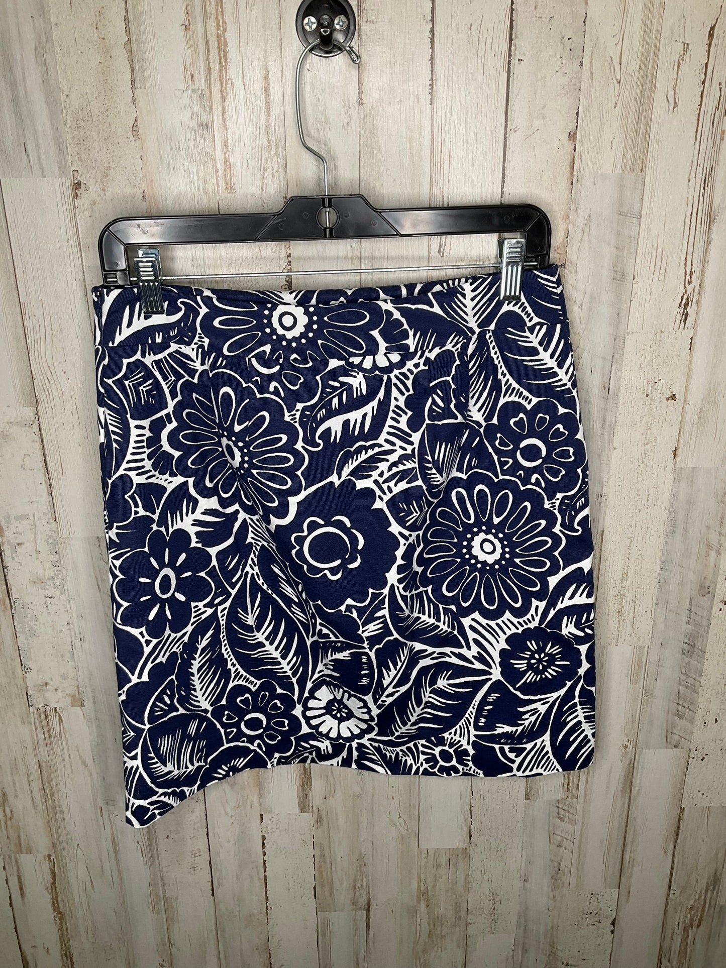 Blue & White Skirt Mini & Short Talbots, Size 4