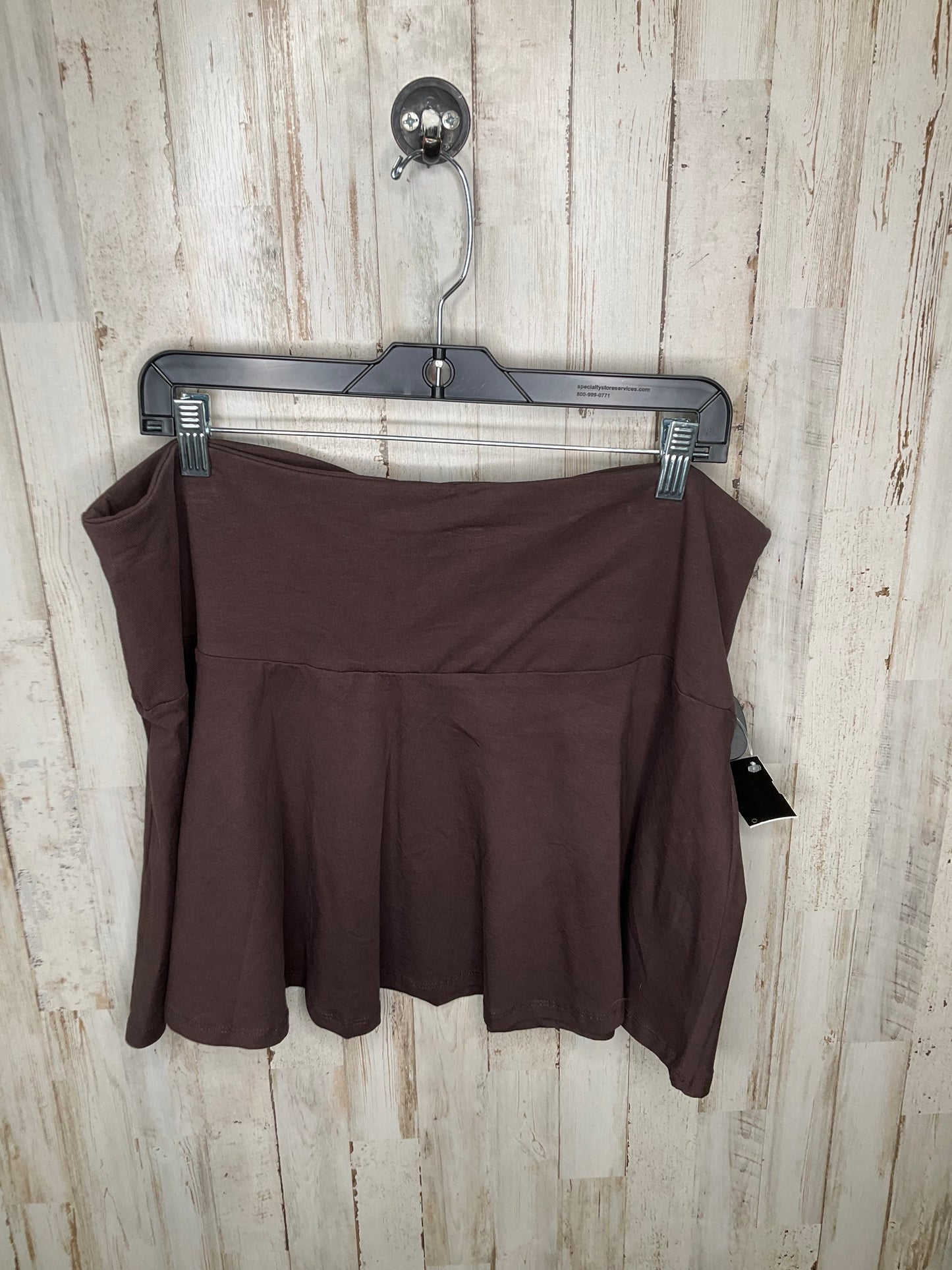 Brown Skirt Mini & Short Divided, Size 2x