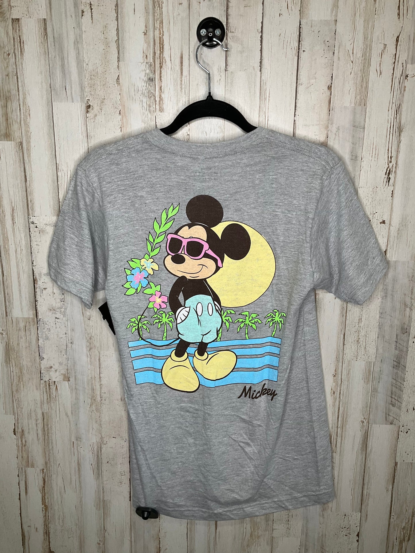 Grey Top Short Sleeve Disney Store, Size S