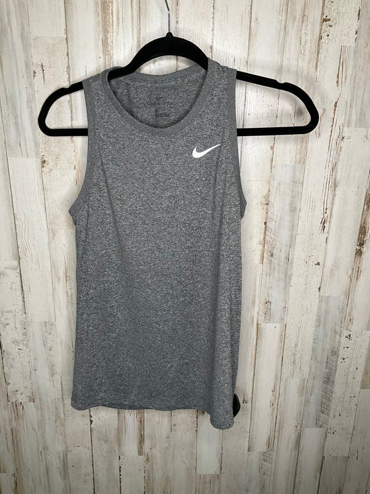 Athletic Tank Top By Nike In Grey, Size: Xs