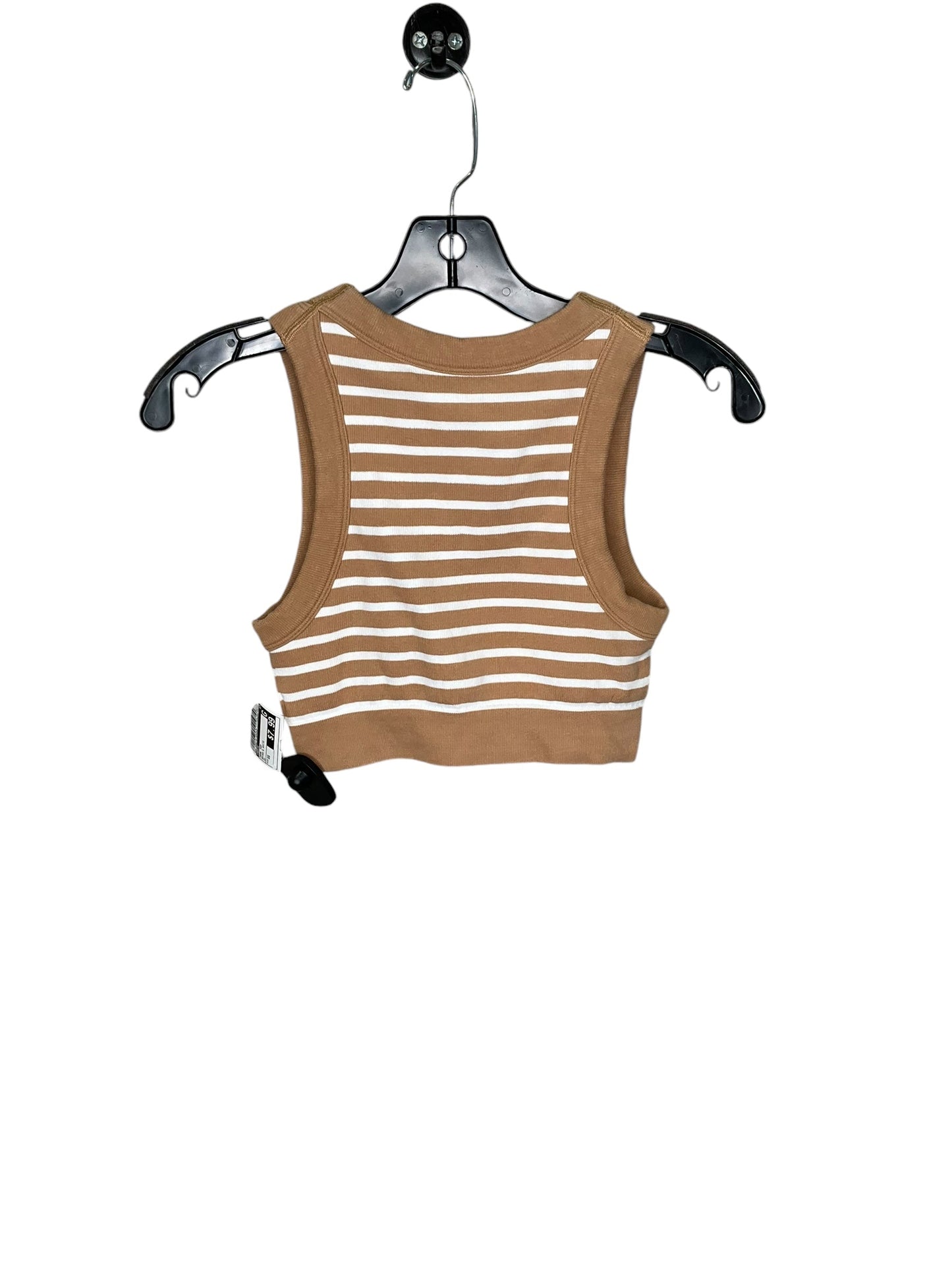 Tank Top By Aerie In Brown & White, Size: Xs