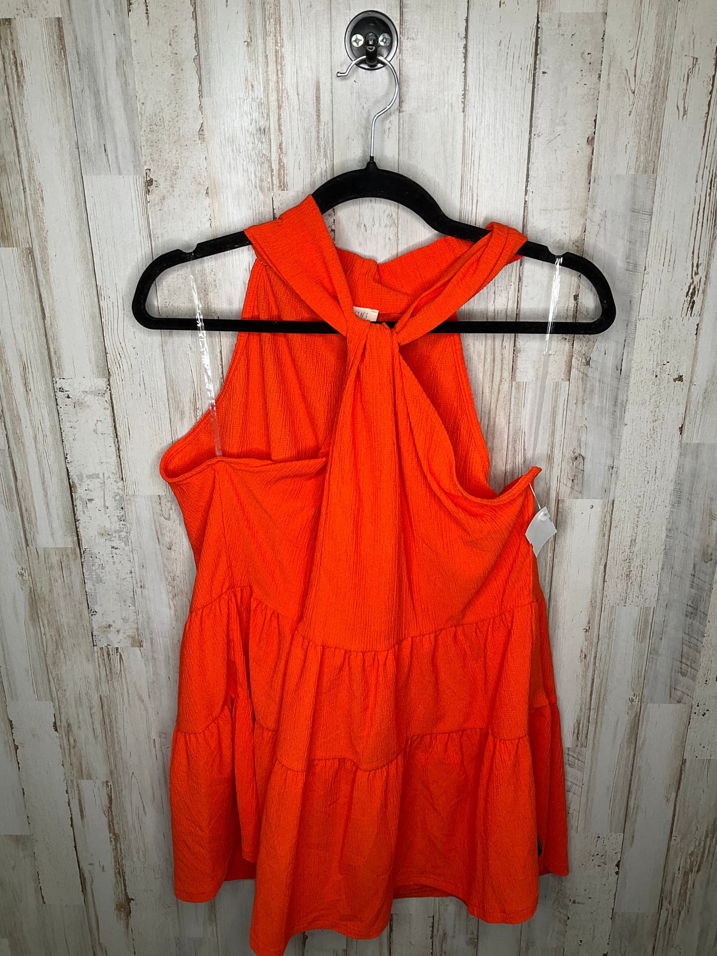 Orange Top Sleeveless Cmc, Size 3x