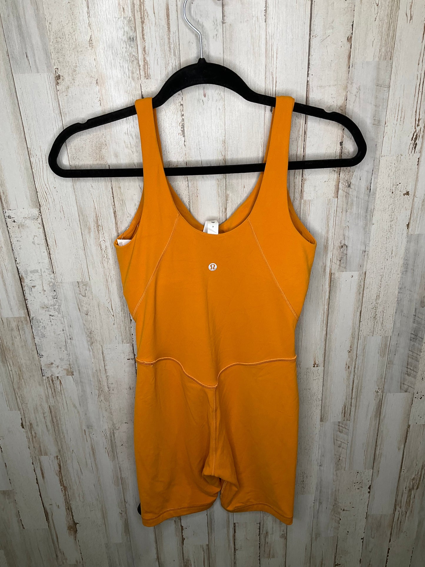 Yellow Romper Lululemon, Size 4