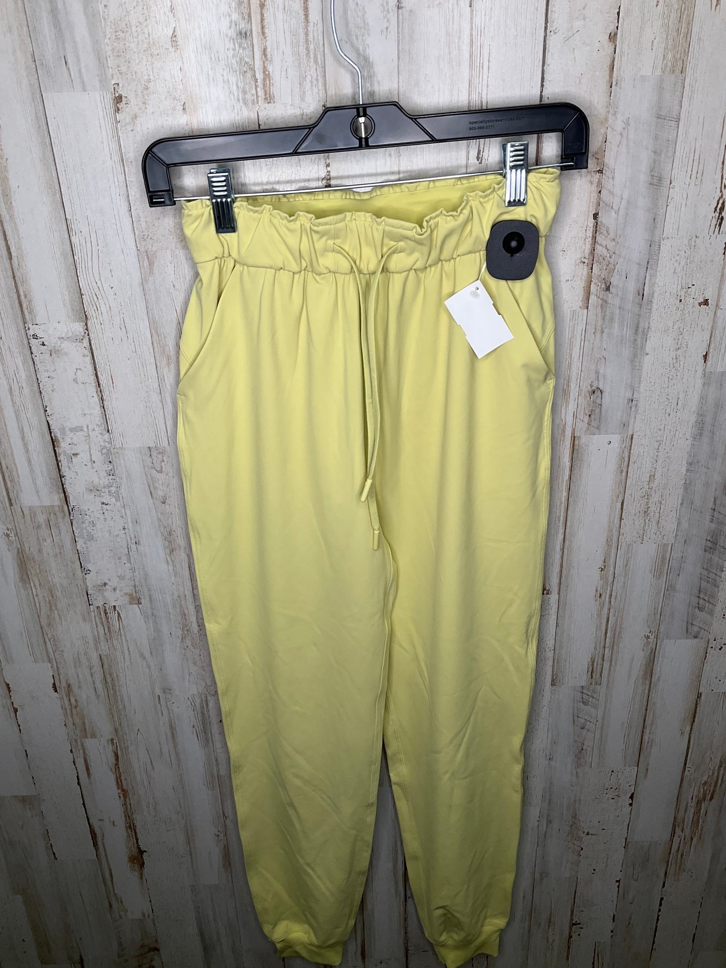 Yellow Athletic Pants Lululemon, Size 2