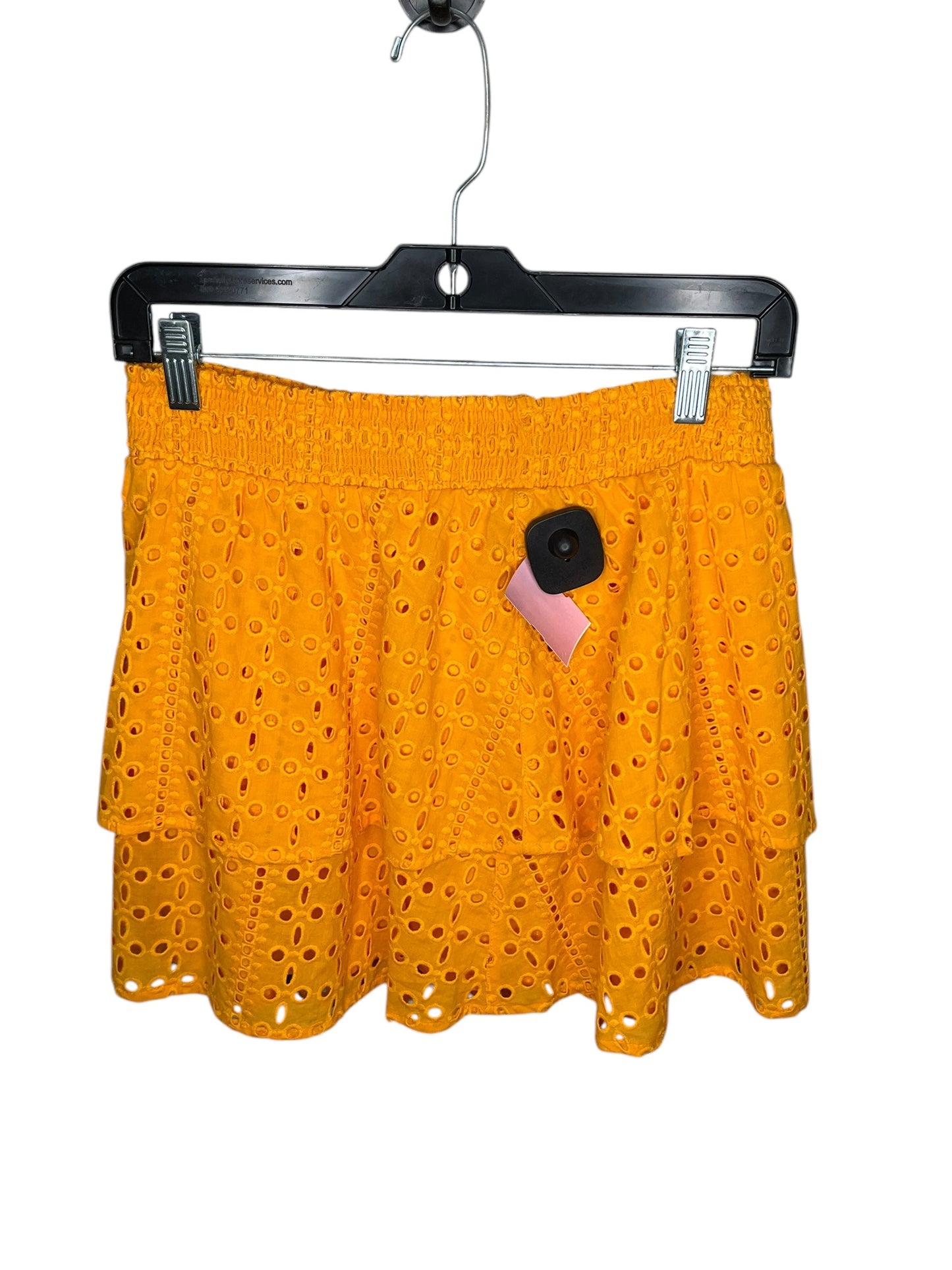 Skirt Mini & Short By Bar Iii In Orange, Size: S