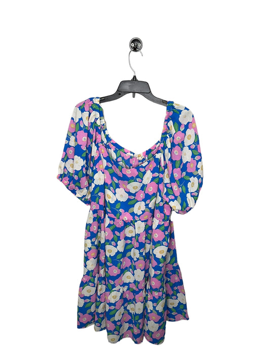 Dress Casual Short By Jodifl In Floral Print, Size: 3x