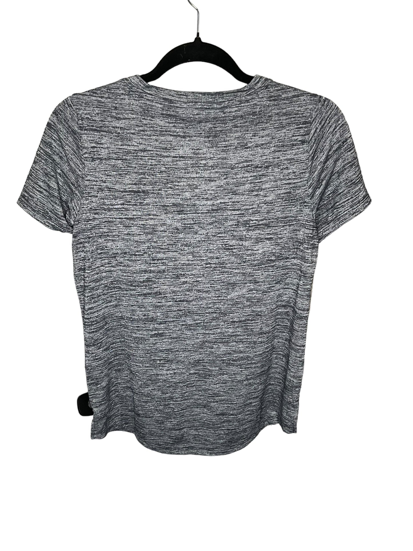 Athletic Top Short Sleeve By Athleta In Grey, Size: Xs