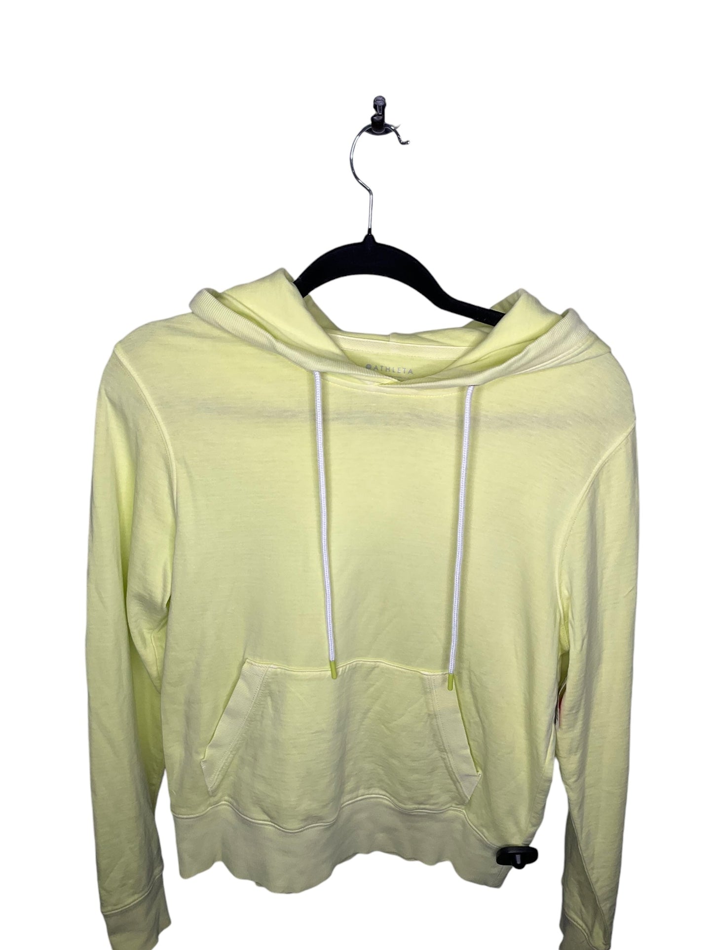 Athletic Sweatshirt Hoodie By Athleta In Yellow, Size: S