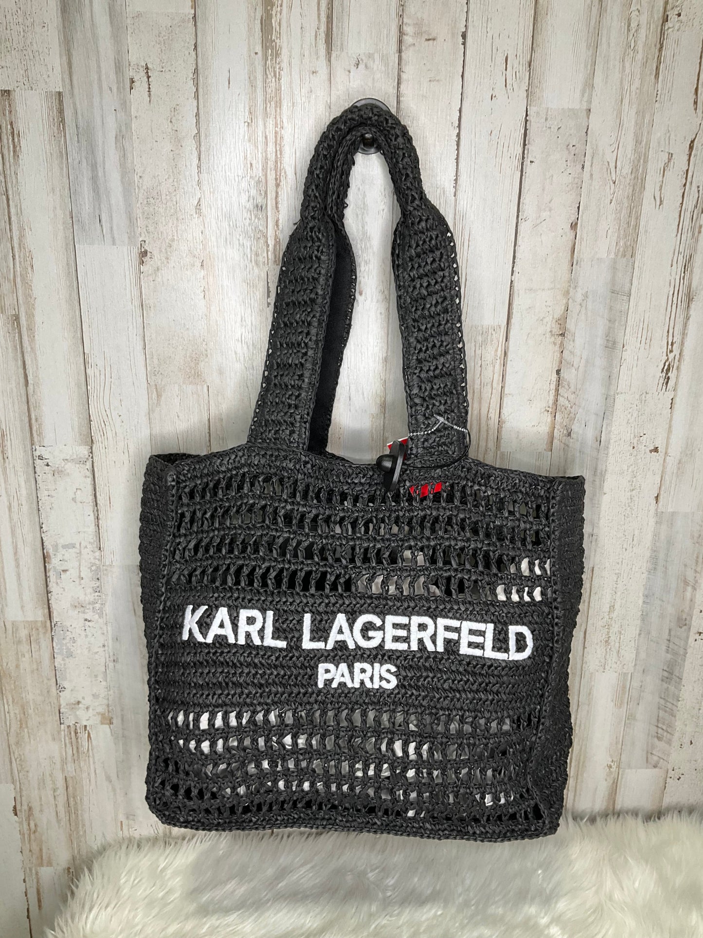 Handbag Designer By Karl Lagerfeld, Size: Large