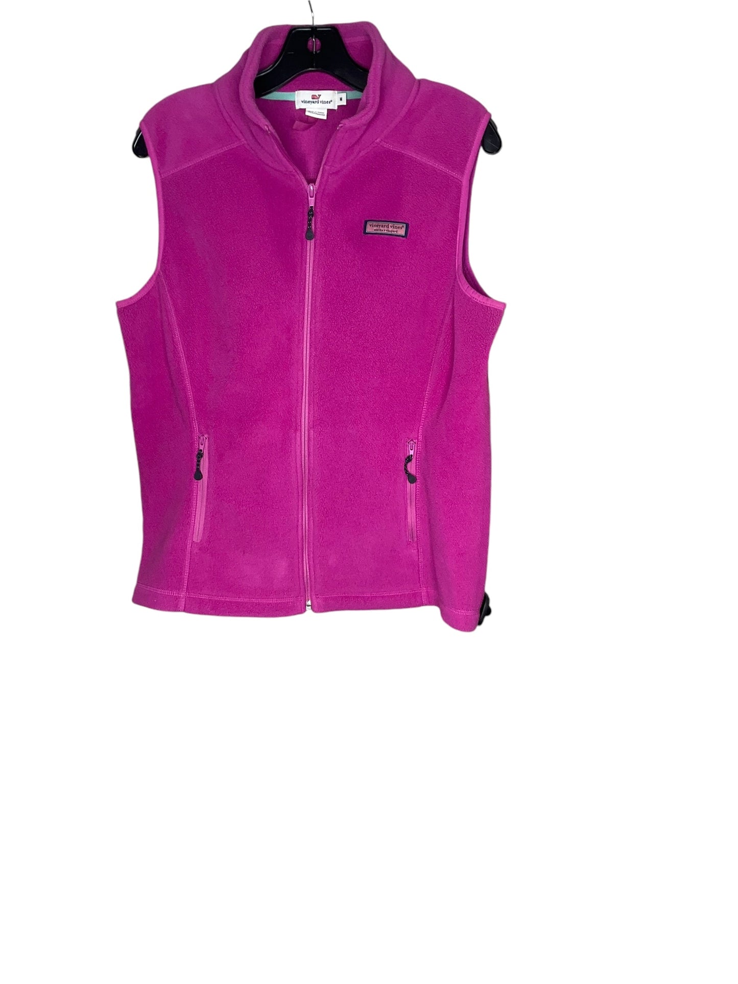 Vest Fleece By Vineyard Vines In Purple, Size: M