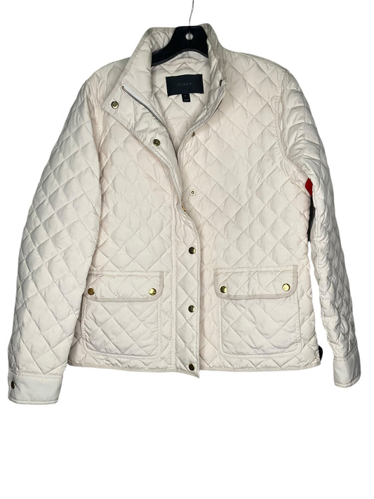 Jacket Puffer & Quilted By J. Crew In Cream, Size: M