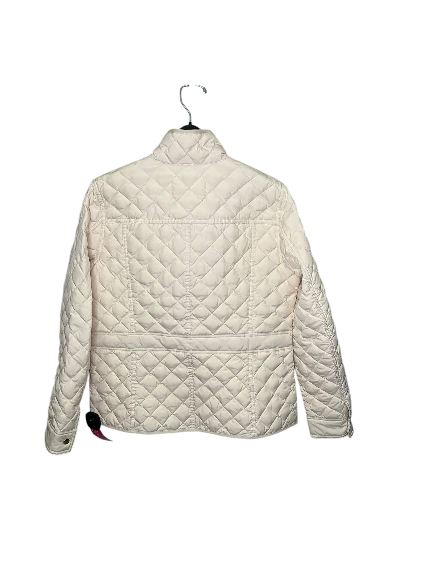 Jacket Puffer & Quilted By J. Crew In Cream, Size: M