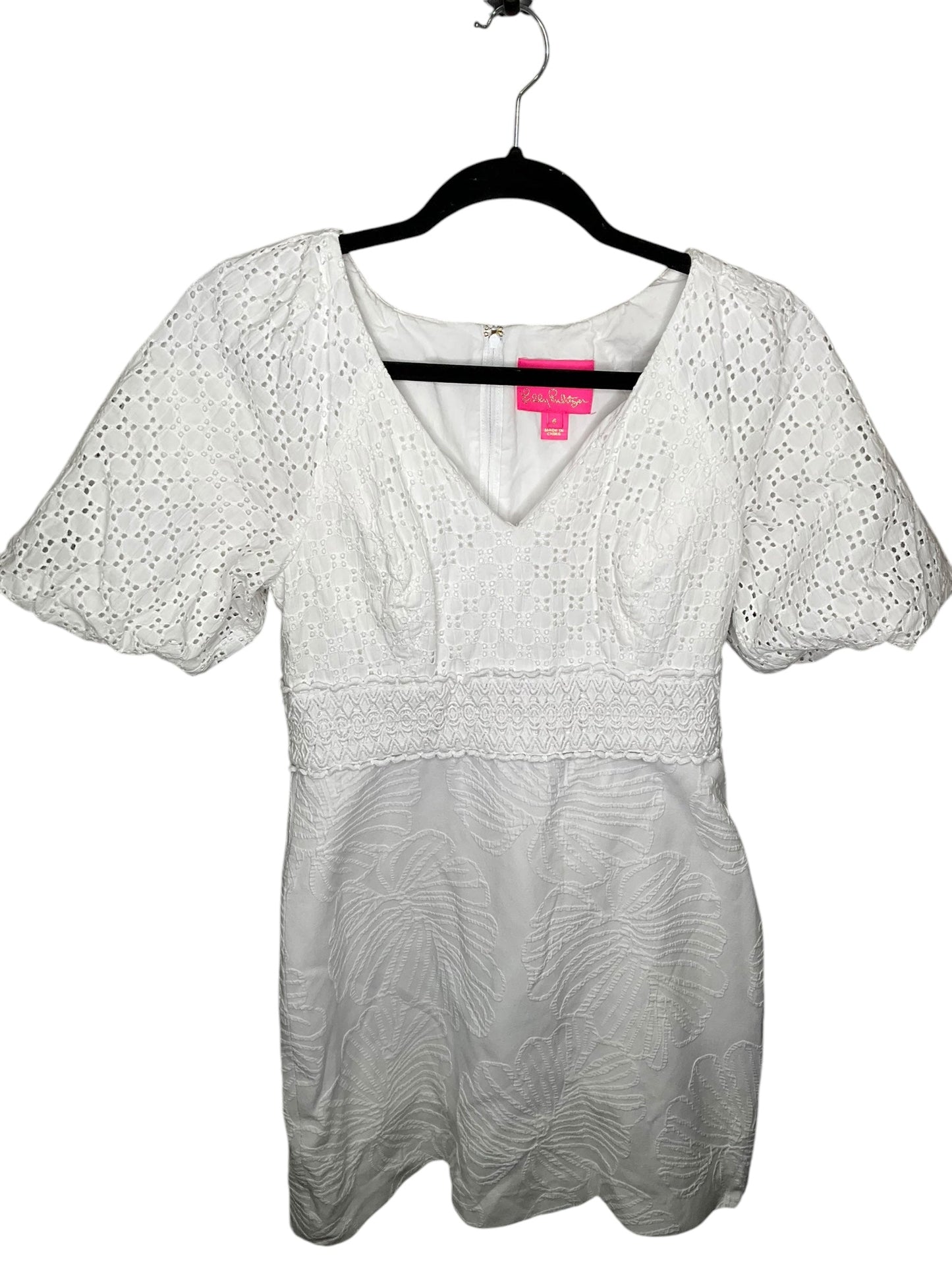 Dress Casual Short By Lilly Pulitzer In White, Size: S