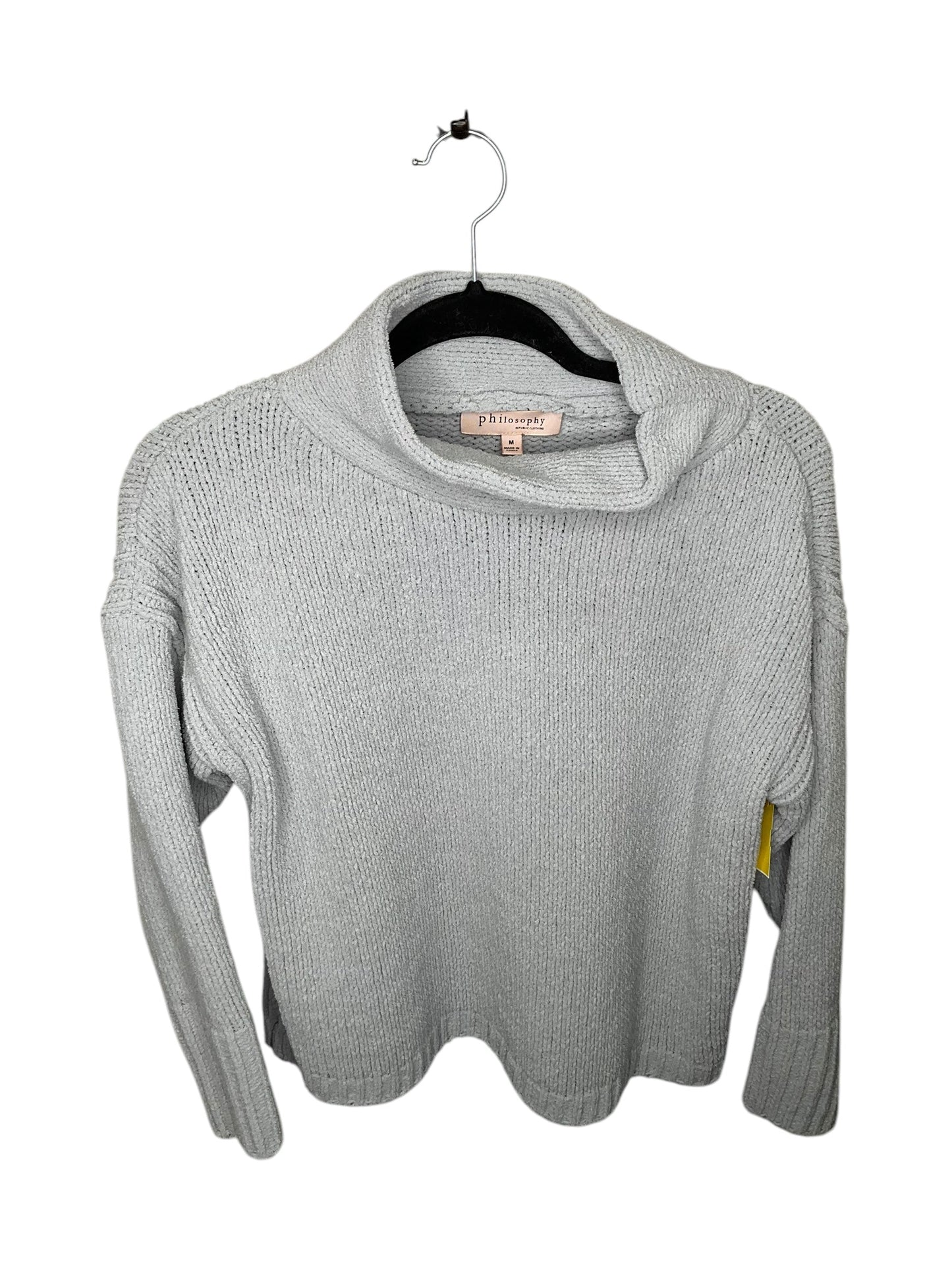 Sweater By Philosophy In Grey, Size: M