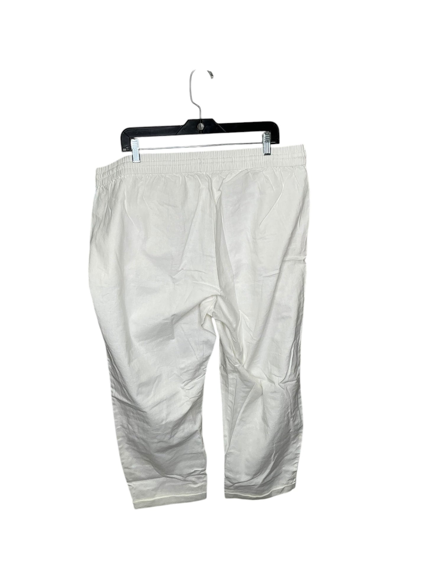 Pants Linen By J. Crew In White, Size: 18